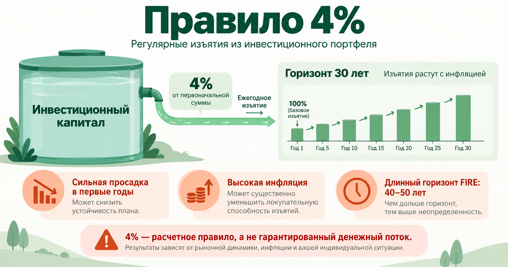 Правило 4% в России